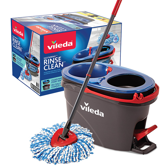 EasyWring™ RinseClean™ Spin Mop & Bucket System
