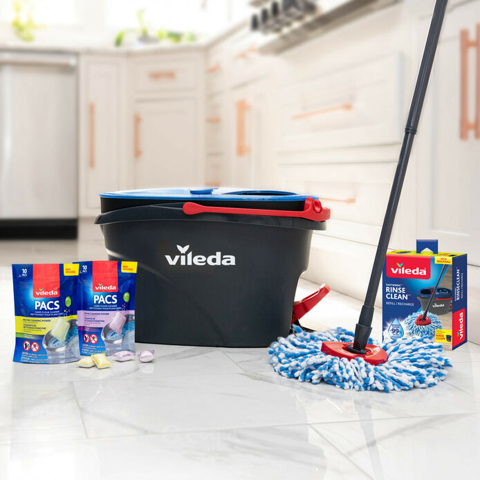 Vileda Rinse Clean Spin Mop & Bucket System Product Review